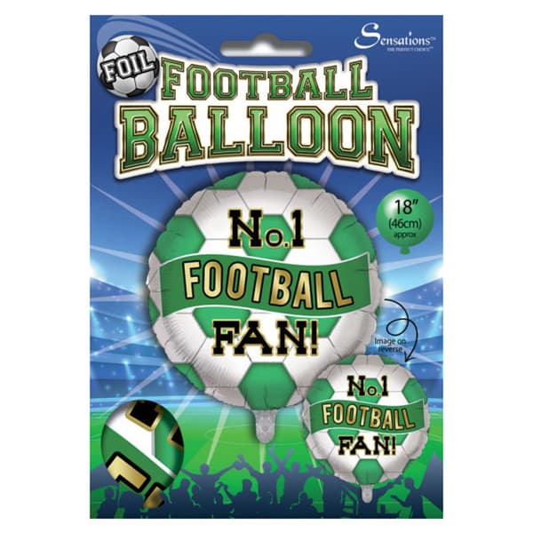 Sensations Fotboll Fan ballong