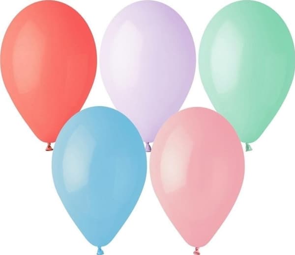 GoDan Balloons multi-colored macaroons MIX 25cm 100pcs.