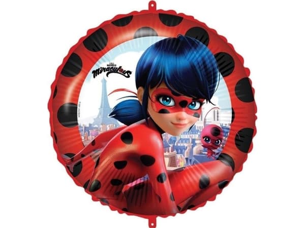 GoDan Balon foliowyt Miraculous Ladybug 46cm