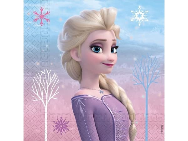 GoDan Papirservietter Frozen Frozen 2 Wind Spirit 33x33 20 stk Godan