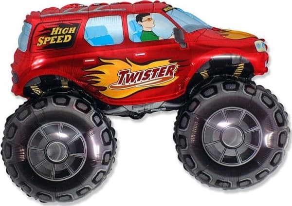 GoDan folio ilmapallo Car Twister punainen FX 61cm