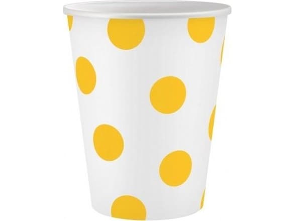 GoDan Pappersmuggar Ärtor gul 250ml 6st.