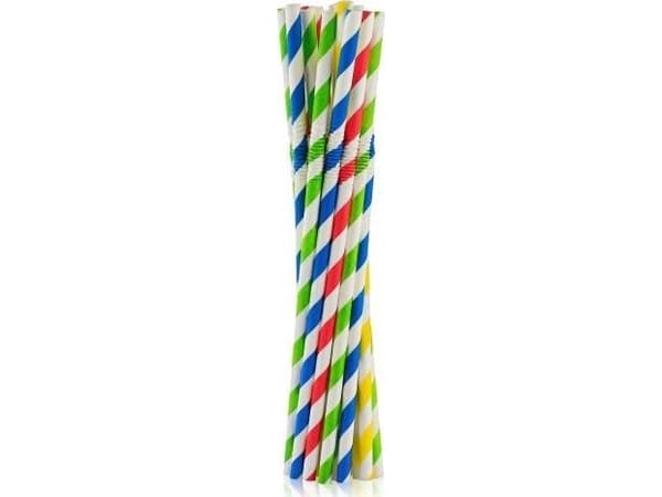 GoDan sugrör pappersrör brutna remsor MIX 6x200mm 100st