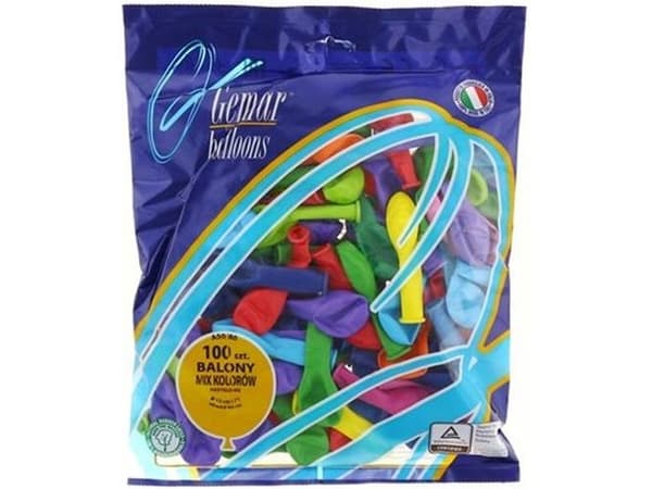 GoDan Balloon pastel 5 "multi-colored 100 pieces. A50/80.
