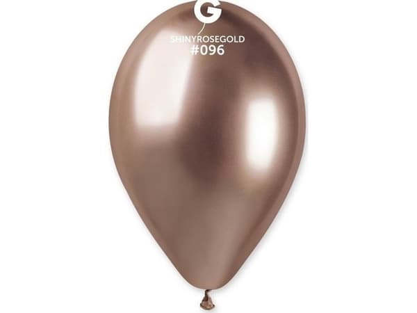 GoDan Kromballonger Rosa og Gull 50 stk