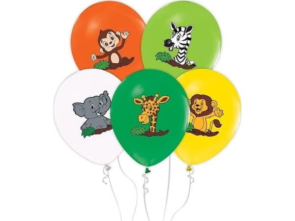 GoDan Balony Safari 30cm 5szt