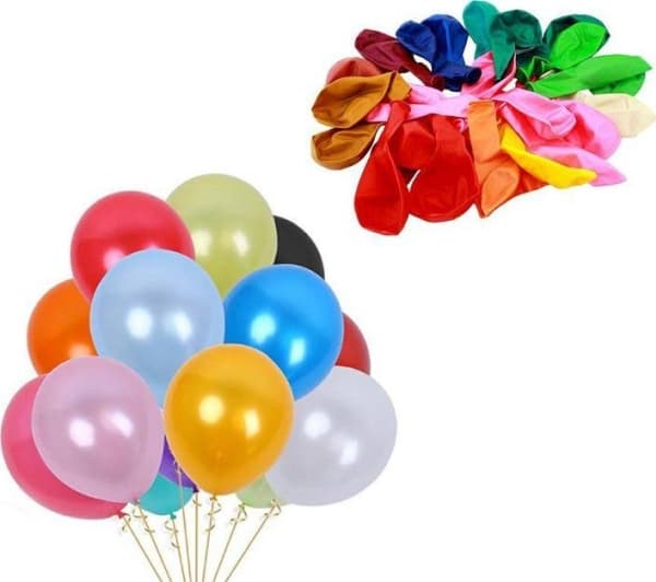 KidsToys AG624A LATEX BALLONGER 25 STK PASTELLFARGER MIX universal