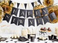 Miniatyrbild 5 av 5: PartyDeco KPP27-010-EU1, 260 ml, papper, Svart, Guld, 80 mm, 80 mm, 120 mm