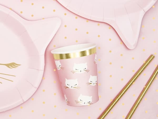 PartyDeco KPP42-EU1, 200 ml, Papir, Rosa, 75 mm, 75 mm, 115 mm