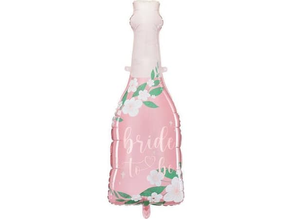 Folieballon flaske, bride to be
