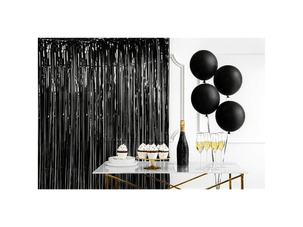 PartyDeco CRT-010, Dekoration, Svart, Universal, 900 mm, 2500 mm, 1 styck