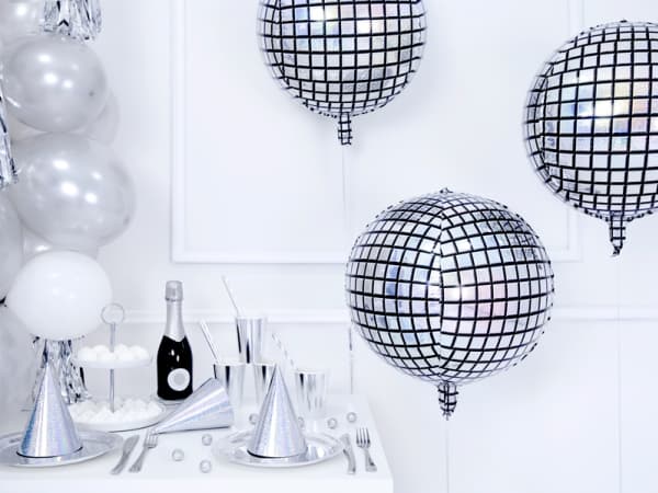 PartyDeco Disco Ball folio balloon 40 cm (1 pcs)