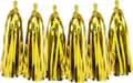 Miniatyrbilde 2 av 5: PartyDeco TG1-019M-KARTON, Garland, Gull, 1,5 m, 50 stk.