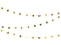 Miniatyrbilde 1 av 5: Party Deco Garland banner Stjerner gull - 360 cm - 1 stk universal