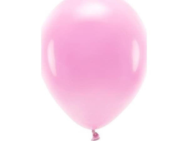 PartyDeco Økoballonger rosa 30cm 10stk