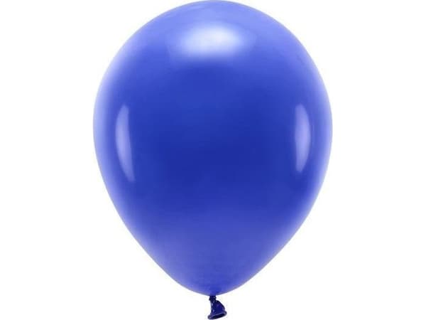Party Deco Økoballonger marineblå 30 cm 100 stk (513493) - 5900779134584