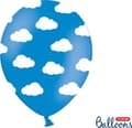 Pikkukuva 3 / 3: Party Deco Clouds ilmapallo, pastellinsininen, 30 cm, 50 kpl yleismaailmallinen