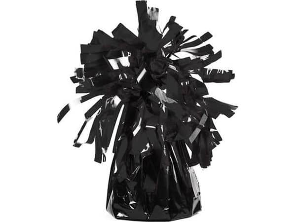 Party Deco Ballongvekt, sort, 7 cm, 130 g, 4 stk universal