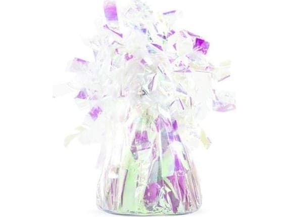 Party Deco ballongvekt, opal, 7 cm, 130 g, 4 stk universal