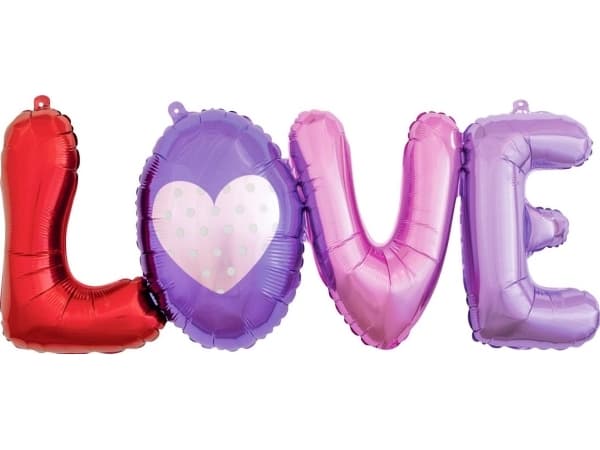GoDan LOVE folieballong - 74 cm
