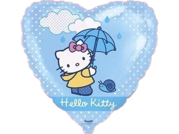 Flexmetal Balon foliowy 18" FX -" Hello Kitty z parasolem", pakowany