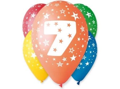 GoDan ballong "7" 5 szt.