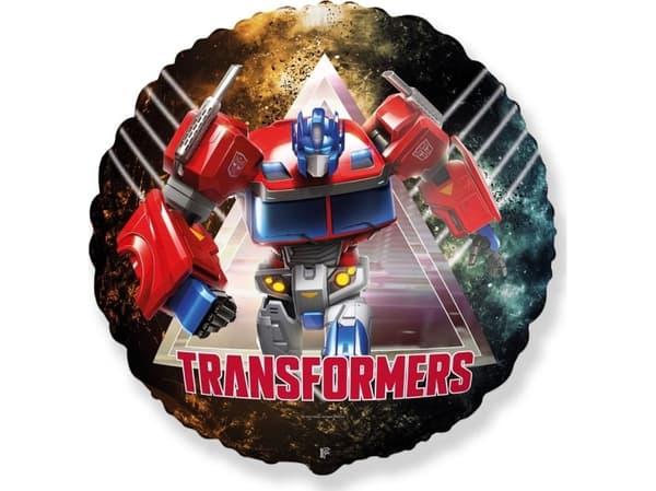 Flexmetal Folieballong 18 tommer FX - Transformers - Optimus, pakket