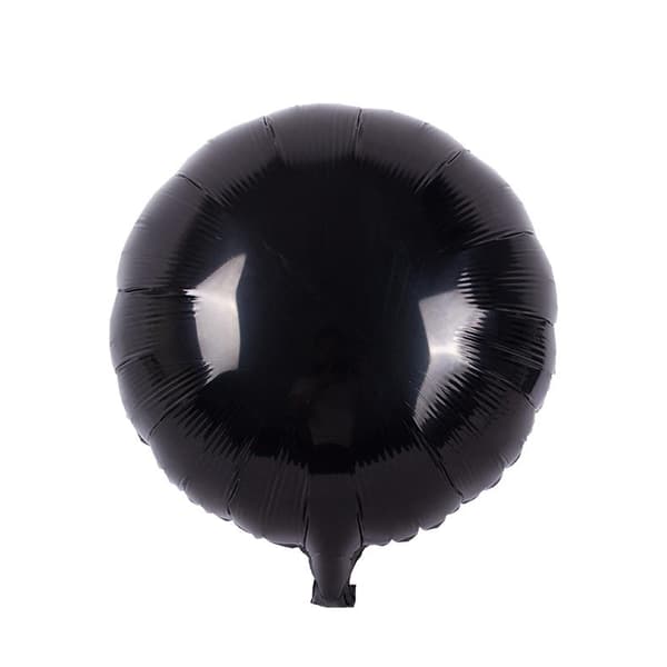 Realmax Folieballon (pakke med 10 stk.) Black One Size