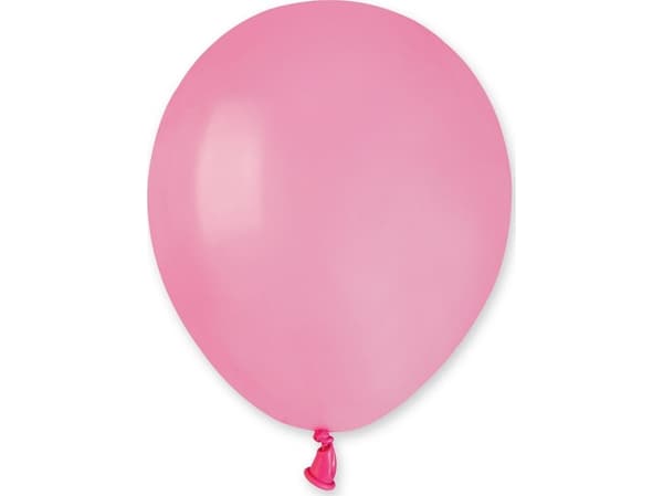 Gemar Pastellrosa ballonger, A50, 13 cm, 100 stk.
