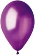 Pikkukuva 2 / 2: SDM Metalloitu violetti ilmapallo nro 34, 100 kpl (SDMX0309)