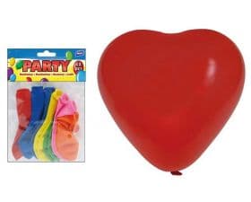 MFP PAPER Puhallettava ilmapallo Heart 12kpl.