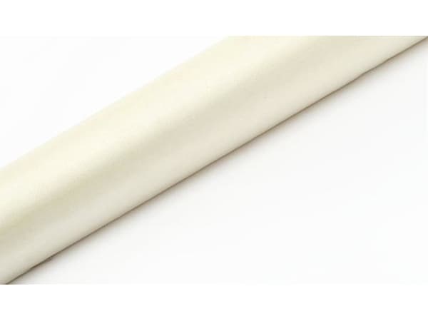 Vaalea kermainen organza