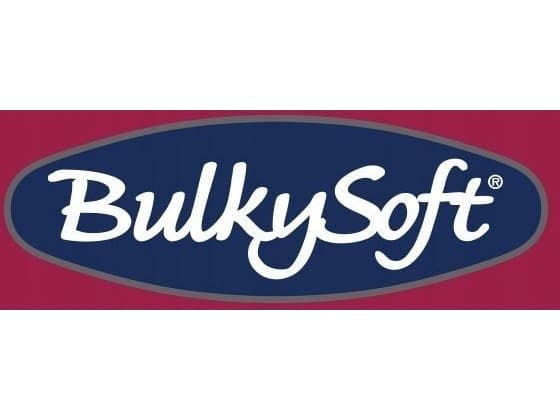 Bulkysoft 24x24cm 2in servetter av cellulosa rödbrun (100)