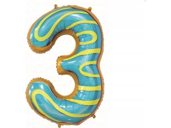 GoDan Cookie folieballong Cyfra2 78cm BC-HCS2 42730