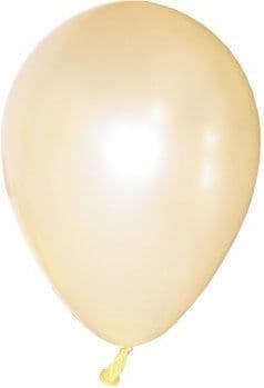 SDM Ecru metallisk ballong nr 58 100 stk