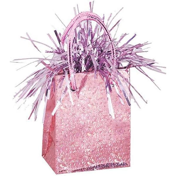Unique Party Gift Bag Balloon Weight Pastel Pink One Size