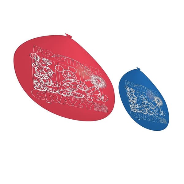 Disney Crazy 28 Latex Printed Balloon (Pack of 8)