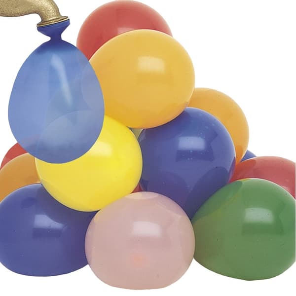 Unique Party Latex Plain Water Balloons (Pack of 40)