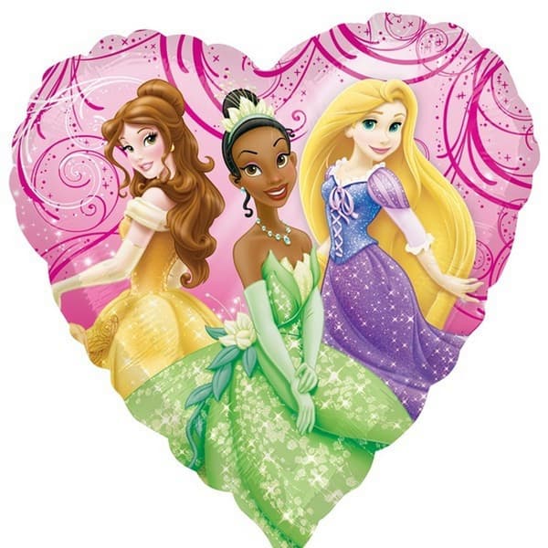 Disney Princess Heart Foil Balloon