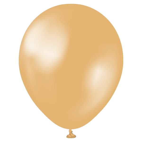 Kalisan Latex Metallic Balloons (Pack of 100)