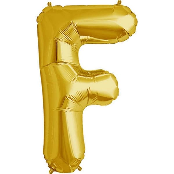NorthStar F Letter Foil Balloon