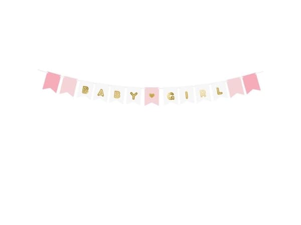 PartyDeco GRL60, Vimpelslinga, Multifärg, 175 mm, 150 mm, 130 mm, 205 mm