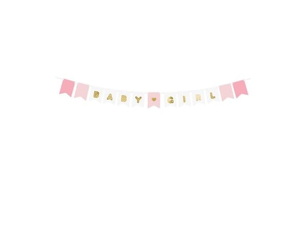 PartyDeco GRL60, Vimpelslinga, Multifärg, 175 mm, 150 mm, 130 mm, 205 mm