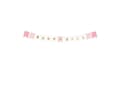 Miniatyrbild 5 av 5: PartyDeco GRL60, Vimpelslinga, Multifärg, 175 mm, 150 mm, 130 mm, 205 mm