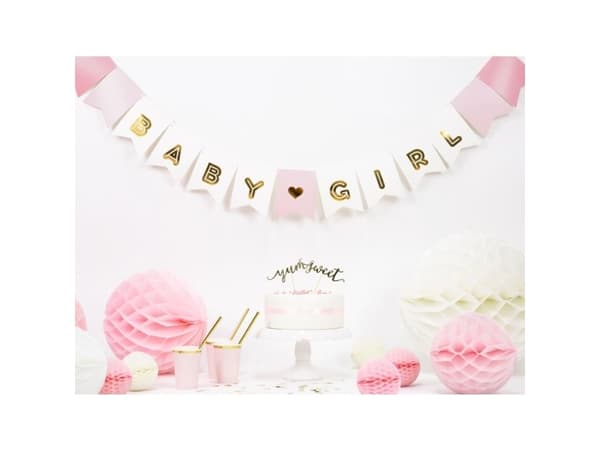 PartyDeco GRL60, Vimpelslinga, Multifärg, 175 mm, 150 mm, 130 mm, 205 mm