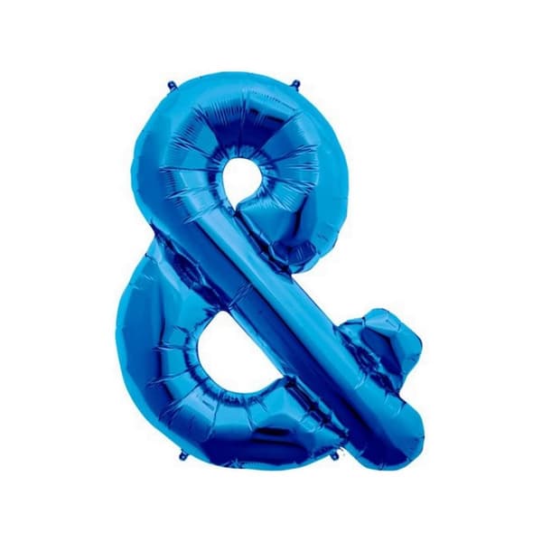 NorthStar Letter & Foil Balloon Blue One Size