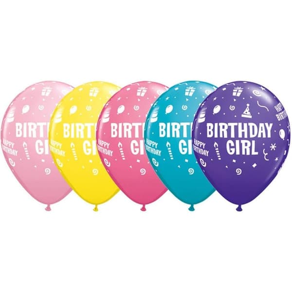 Unique Party Oh Baby! Latex Printed Balloons (Pack of 10) White/Gold One Size