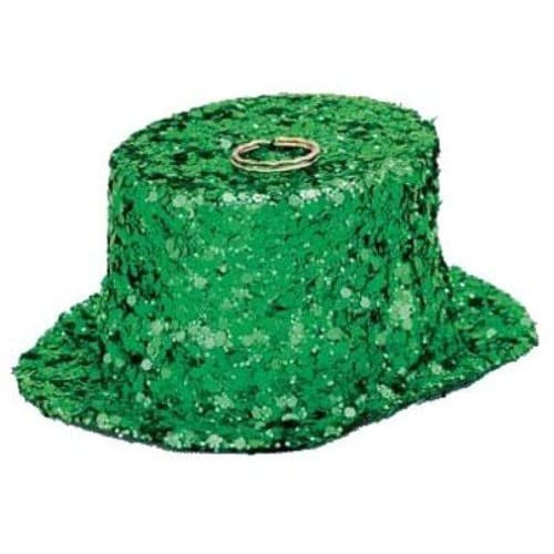 Nyhet Glitterhatt Ballong Vikt Green One Size