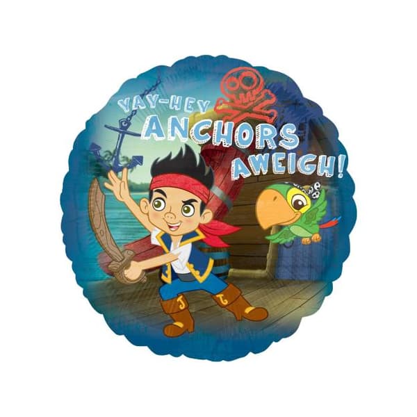 Jake And The Never Land Pirates Folieballon Multicoloured One Size