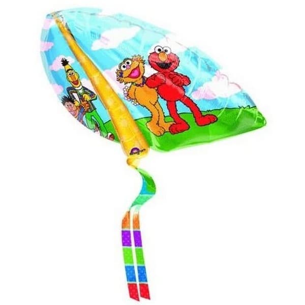 Sesame Street Kite Elmo Foil Balloon Multicoloured One Size